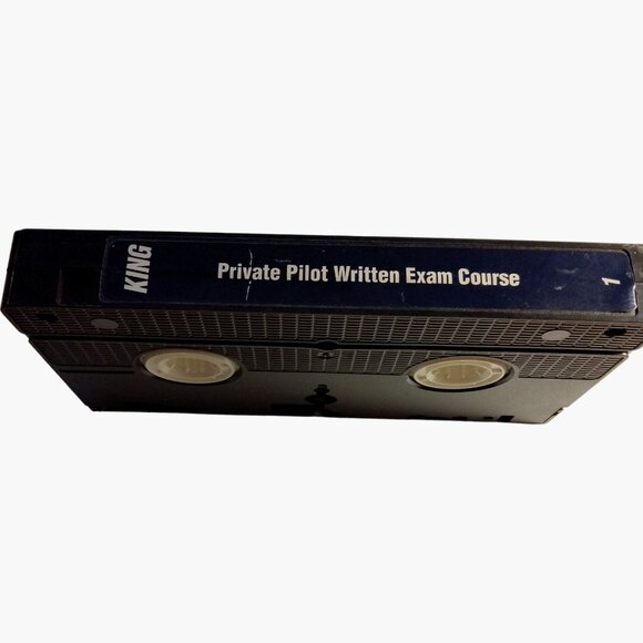 King Private Pilot Written Exam Course Vintage VHS Flight School - Picture 6 of 7
